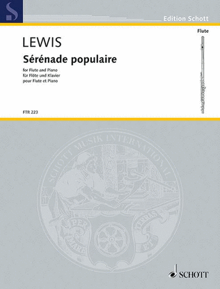 Book cover for Sérénade populaire