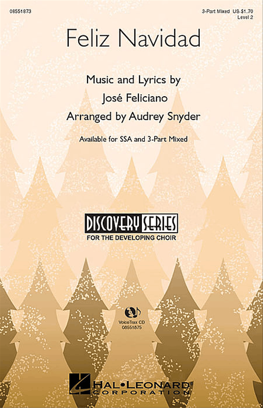 Feliz Navidad Choir scores gallery preview page 1