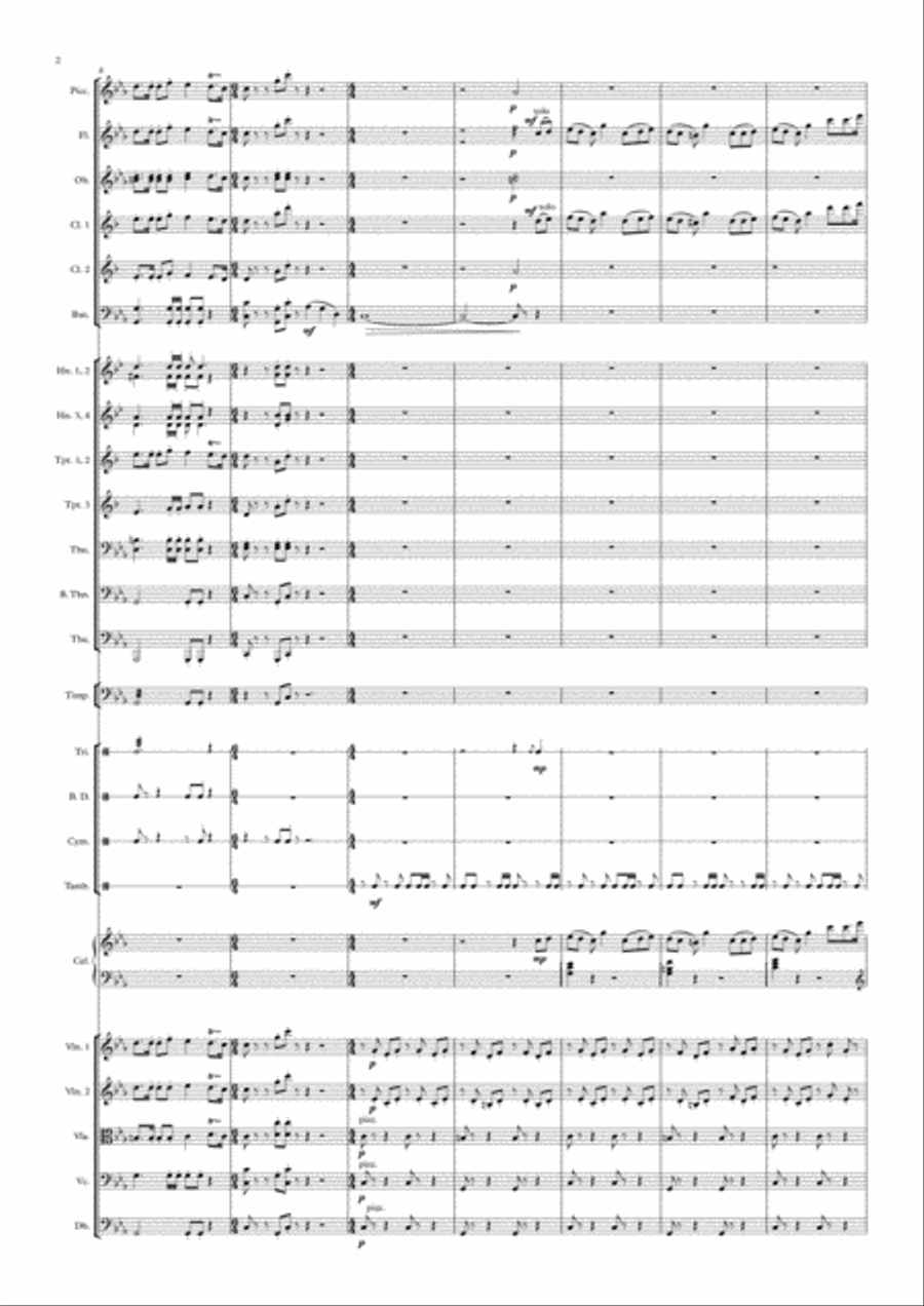 The Dancing Style Full Orchestra scores gallery preview page 2