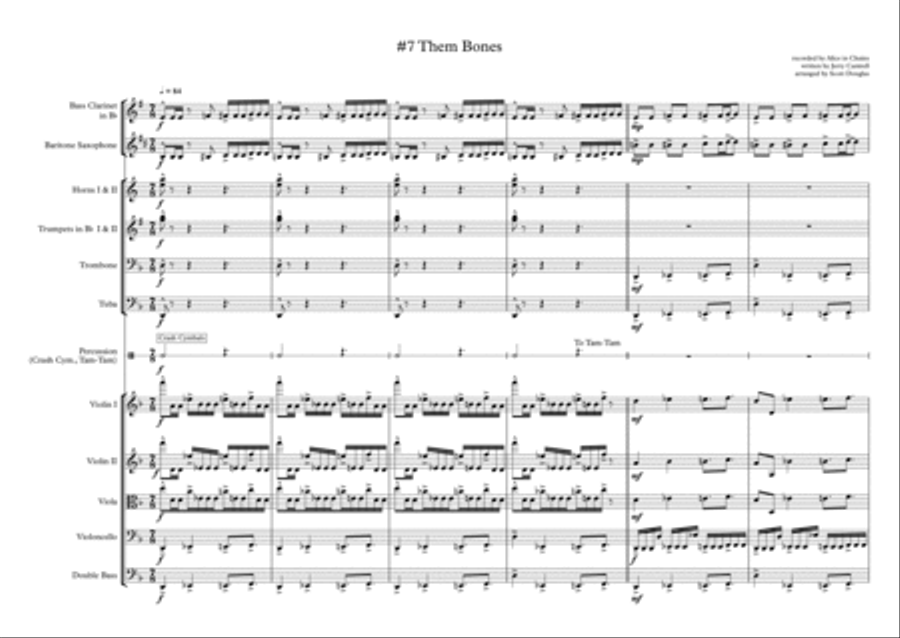 Them Bones Them Bones Large Ensemble scores gallery preview page 2