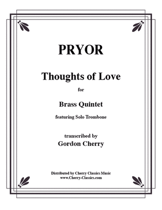 Book cover for Thoughts of Love