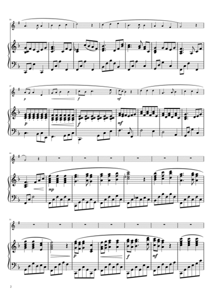 "Furusato" (Fdur) Trumpet & Piano