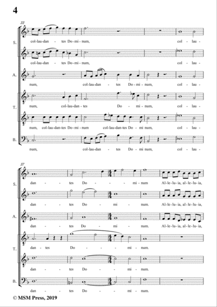 Dering-Quem vidistis,pastores,in F Major,A cappella 4-Part scores gallery preview page 6