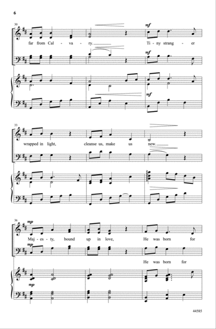 Child of Peace, Child of Hope Choir scores gallery preview page 5