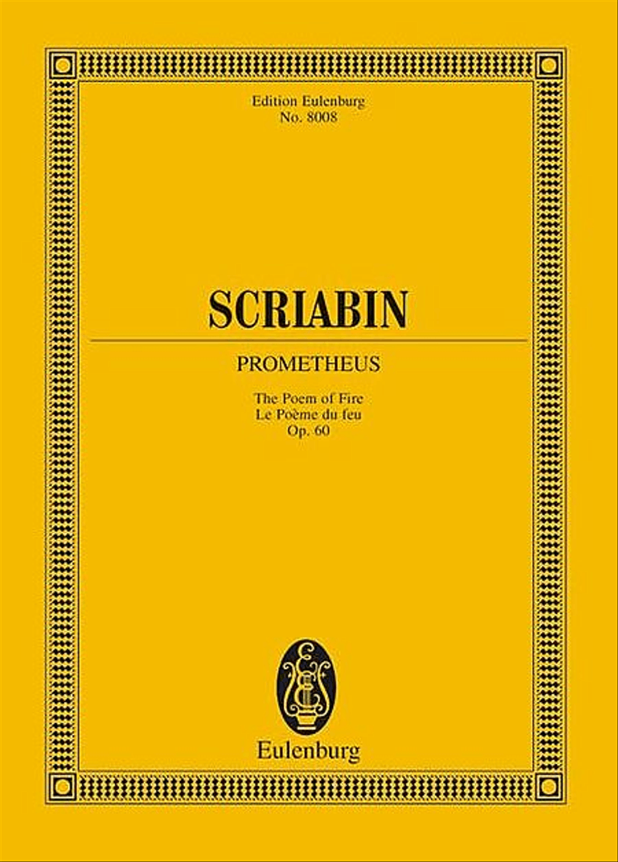 Prometheus, Op. 60 Prometheus, Op. 60 Orchestra scores gallery preview page 1