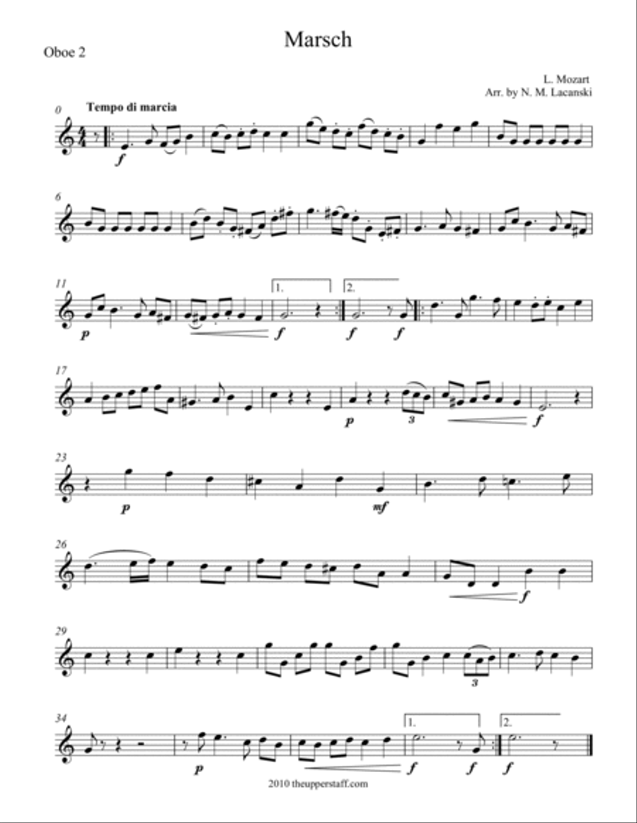 Marsch Woodwind Trio scores gallery preview page 2