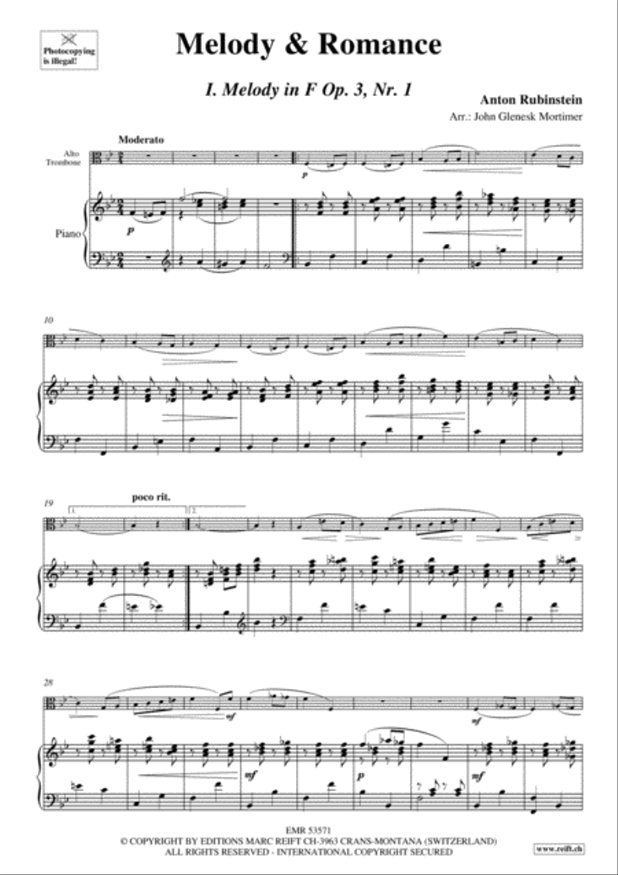 Melody & Romance Piano Accompaniment scores gallery preview page 4