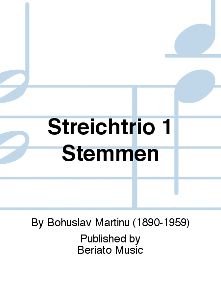 String Trio No.1 H.136