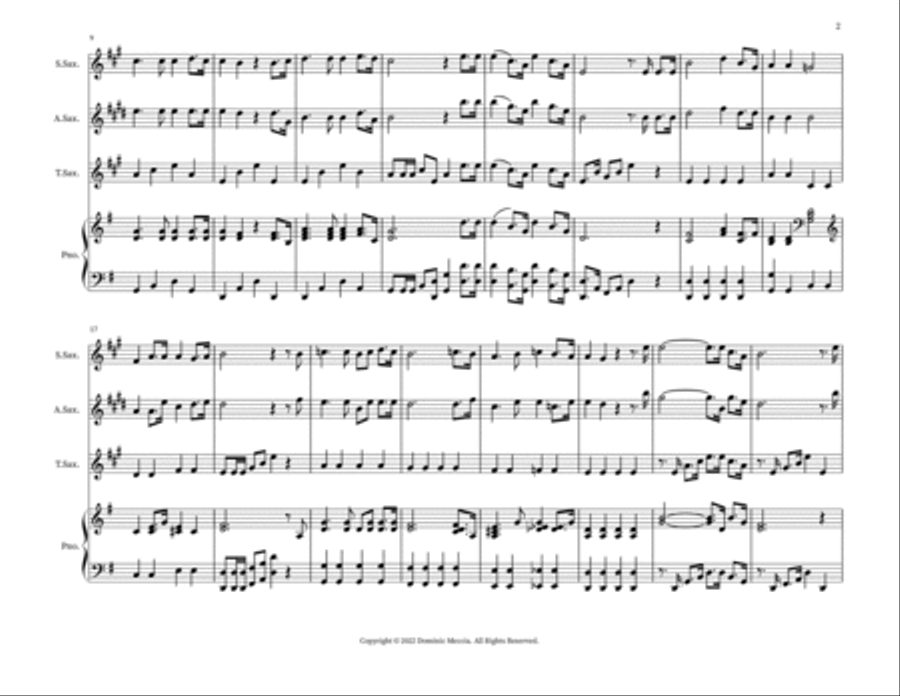 La Marseillaise Small Ensemble scores gallery preview page 2