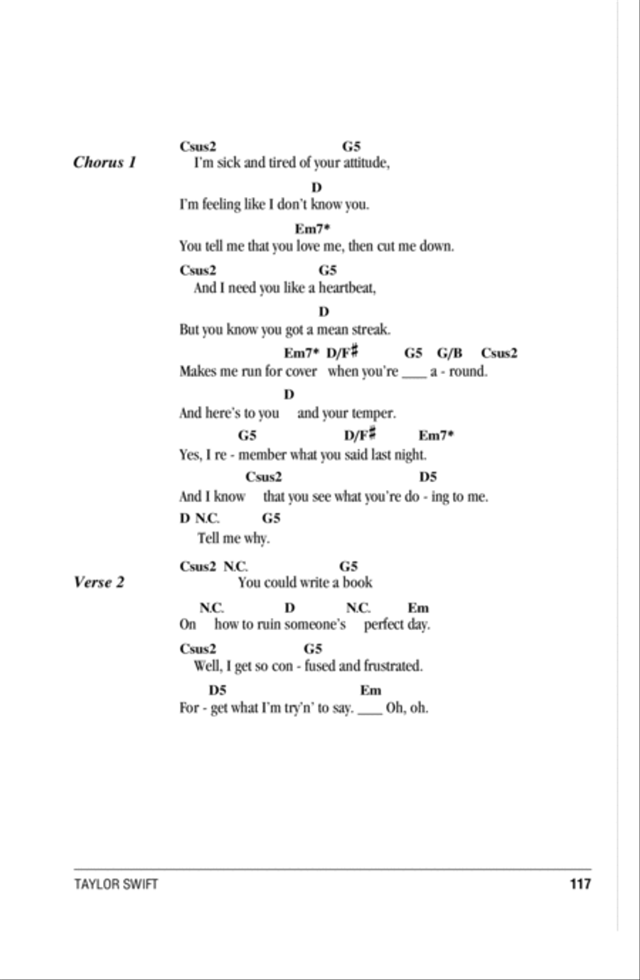 Tell Me Why Tell Me Why Acoustic Guitar scores gallery preview page 2