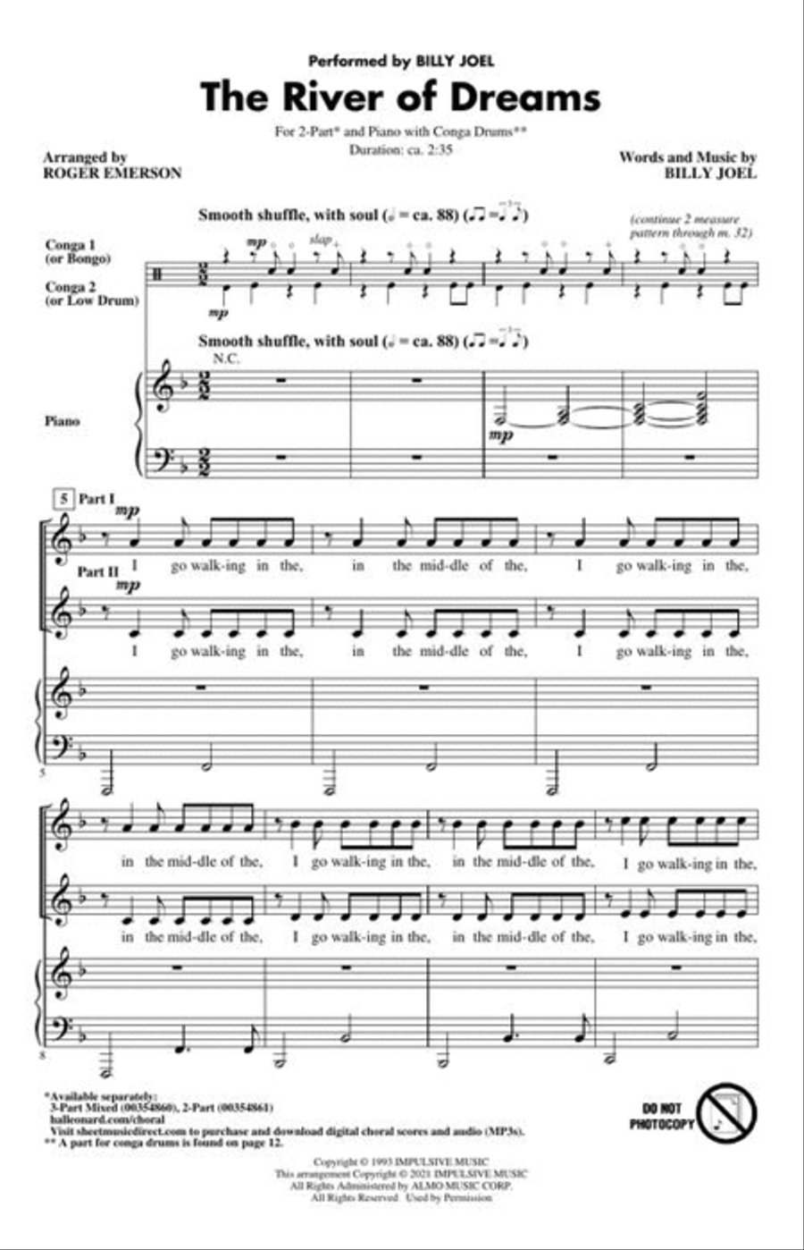 <br>Sheet music extract