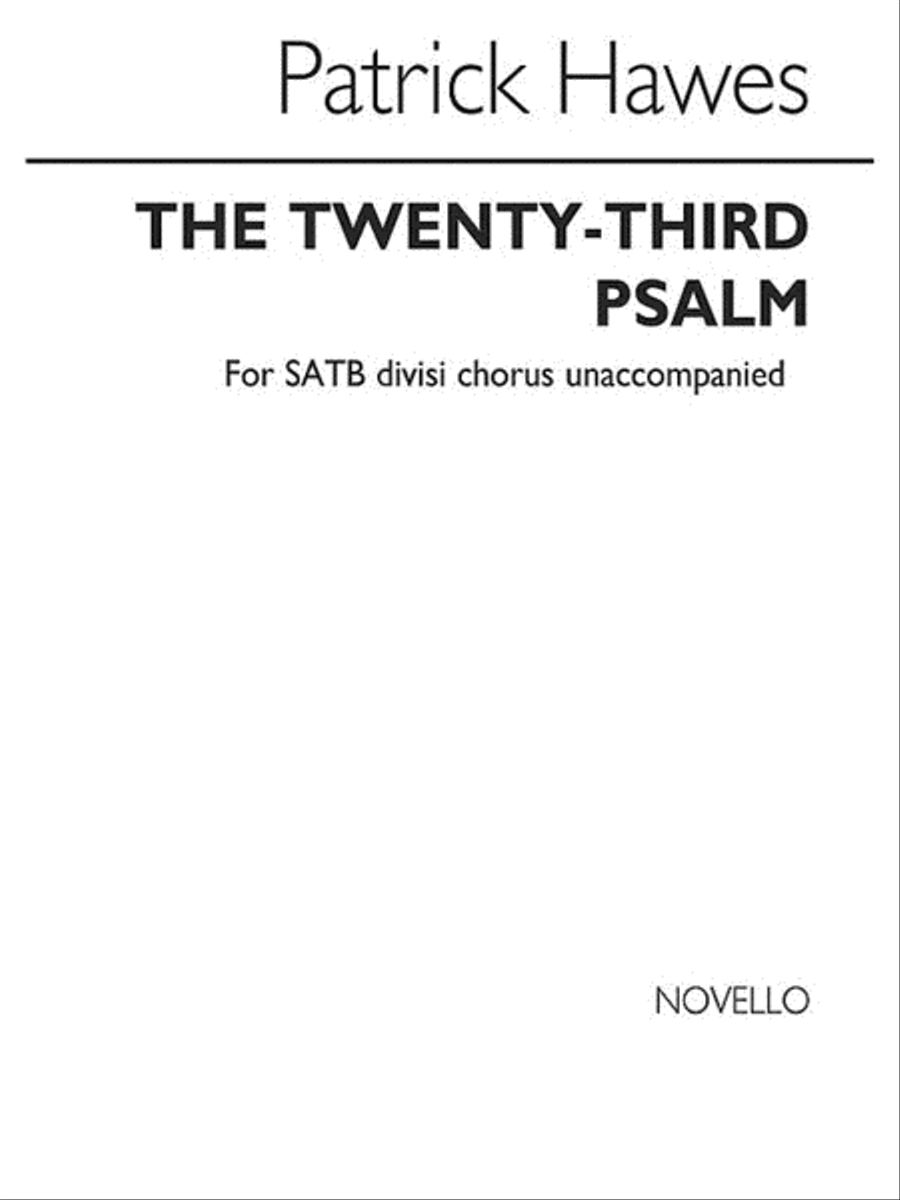 The Twenty-Third Psalm Divisi scores gallery preview page 1