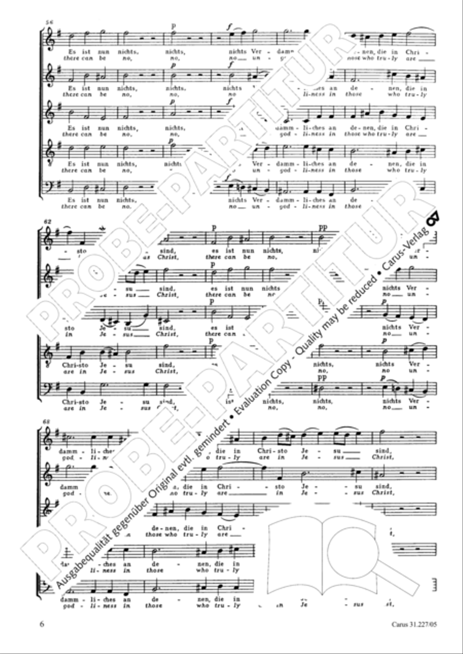 Jesu, my salvation (Jesu, thou my pleasure) SSATB scores gallery preview page 7