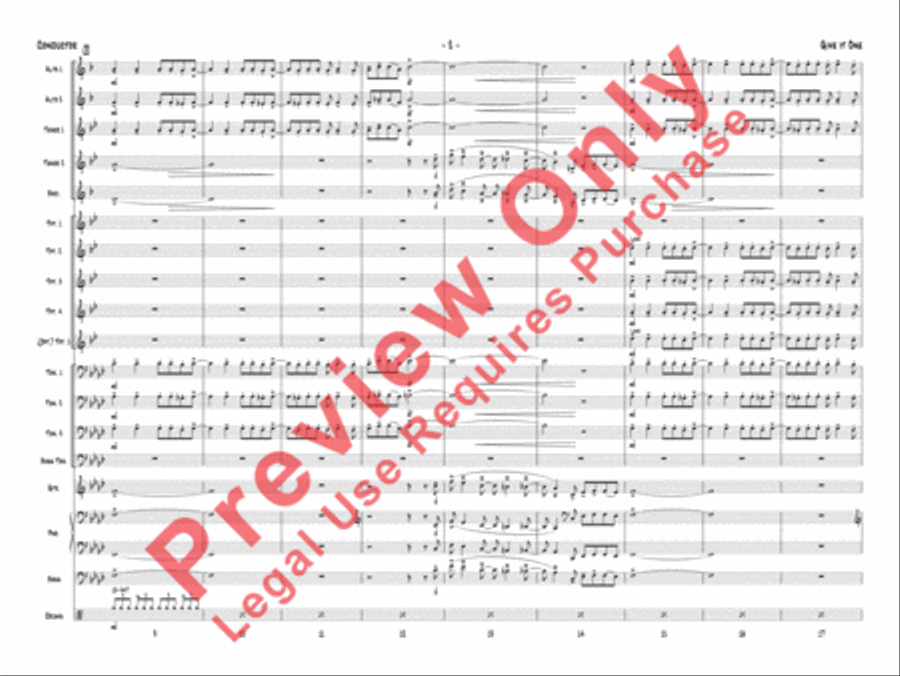Give It One Give It One Jazz Ensemble scores gallery preview page 3