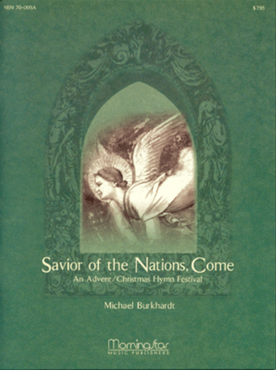 Savior of the Nations, Come (Preview Pack: Score & CD) Choir scores gallery preview page 1