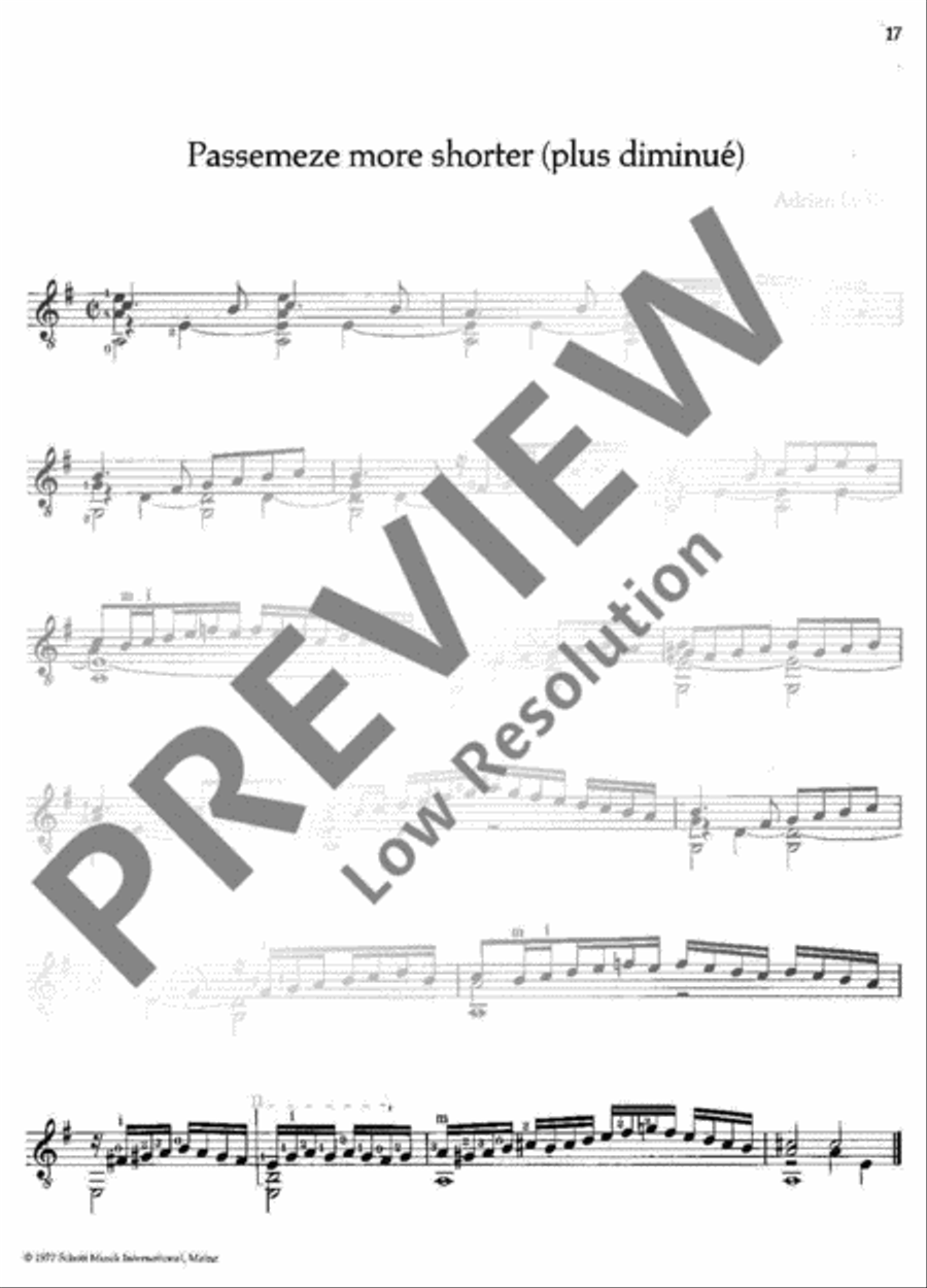 Musik der Renaissance Classical Guitar scores gallery preview page 18