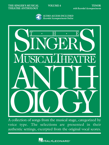 The Singer's Musical Theatre Anthology: Tenor, Volume 4 image number null