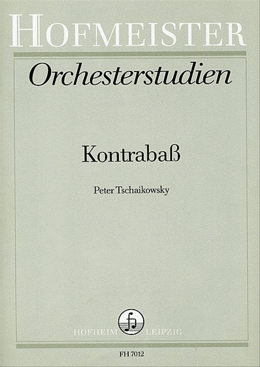 Orchesterstudien fur Kontrabass