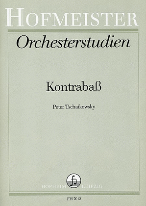 Orchesterstudien fur Kontrabass