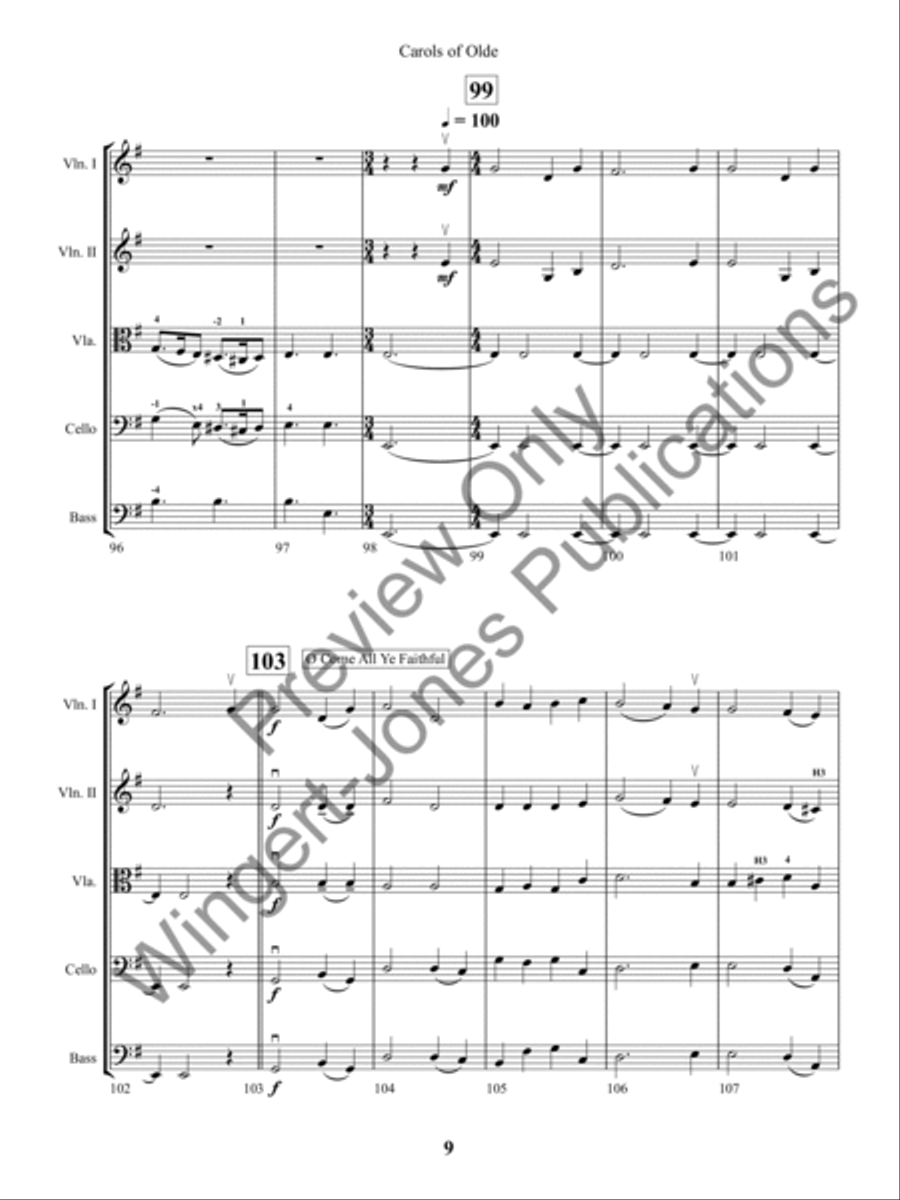 It's Me, It's Me (Score) String Orchestra scores gallery preview page 12