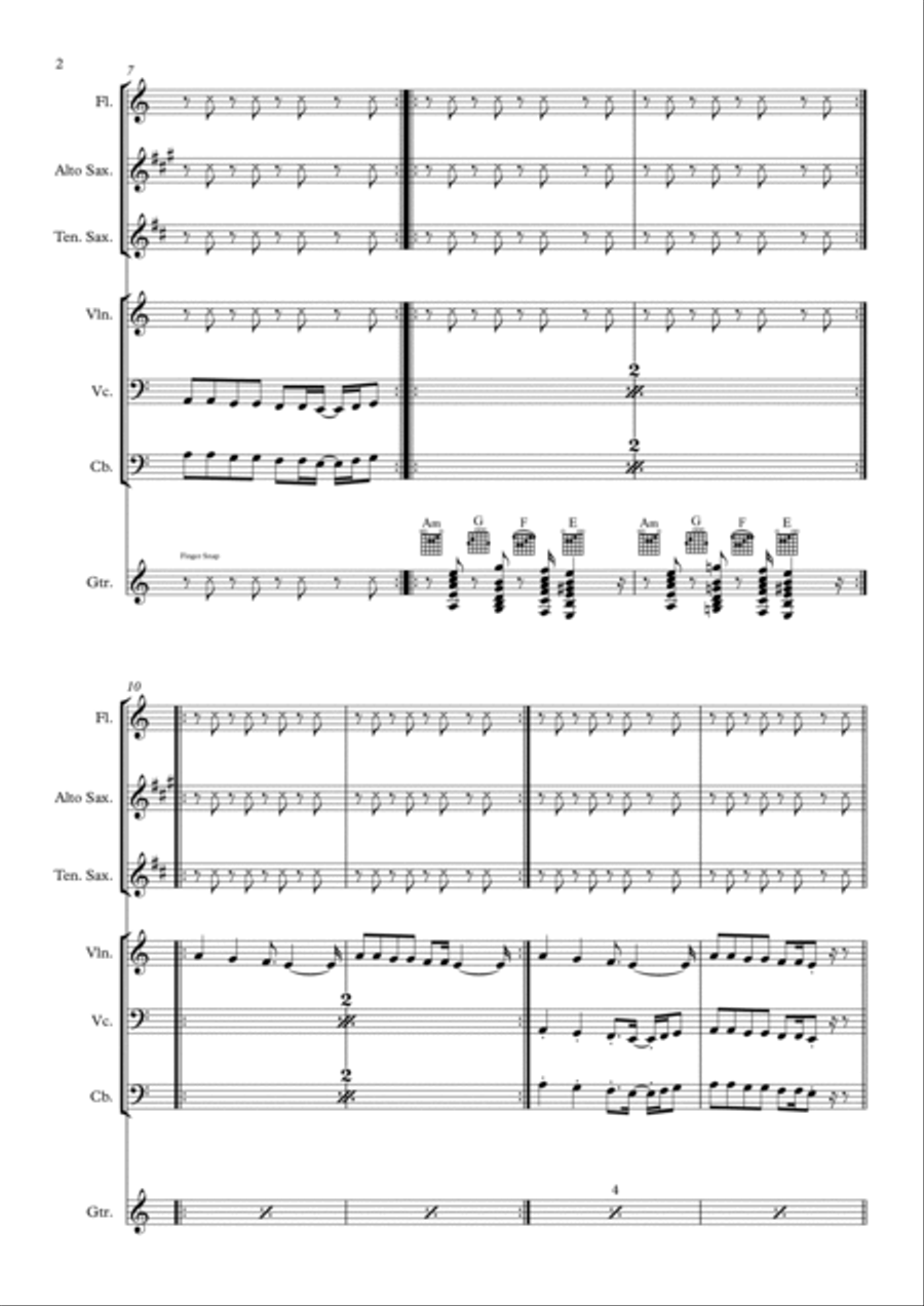 Hit The Road Jack Hit The Road Jack Concert Band scores gallery preview page 2