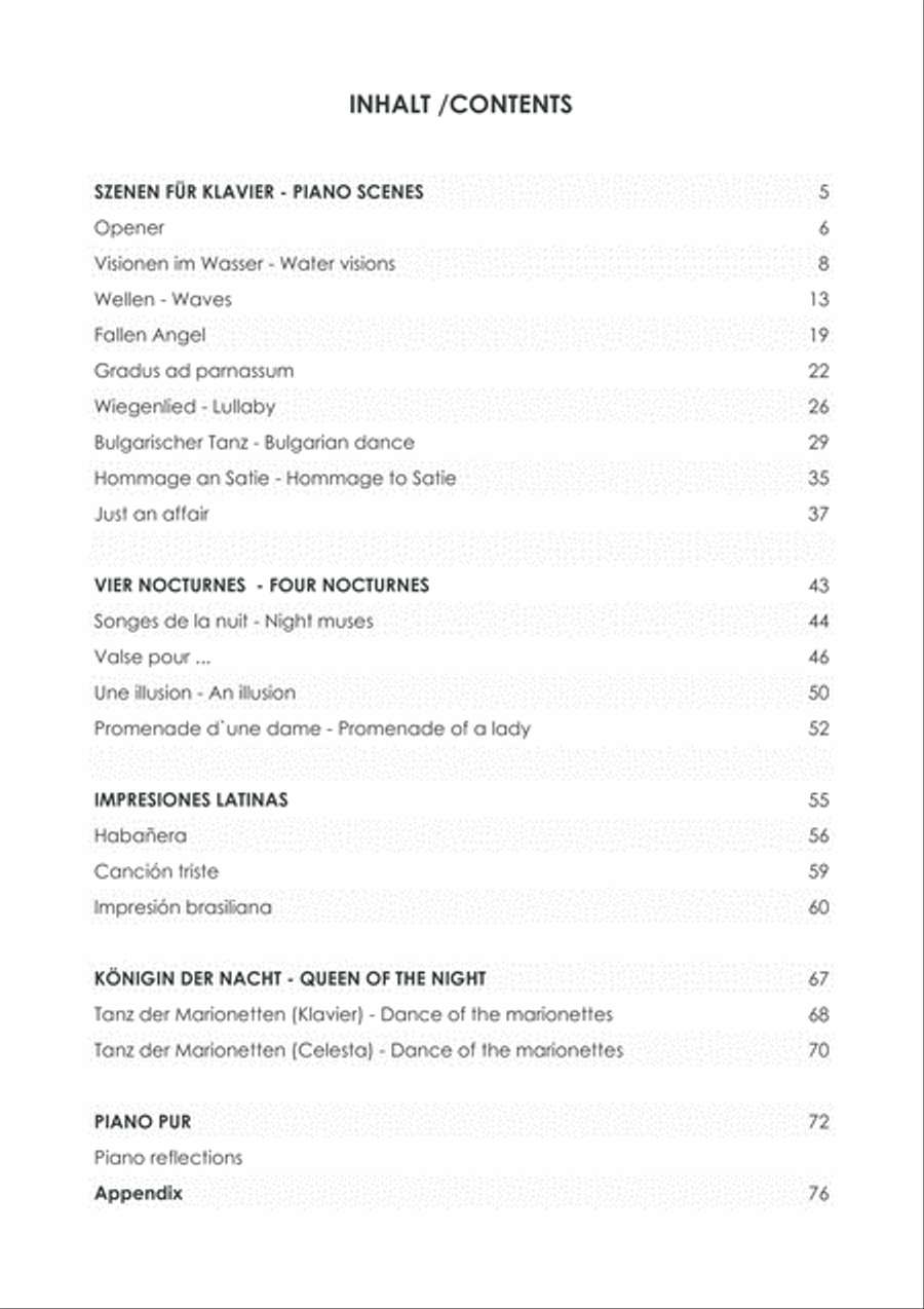 PIANO PUR Piano Solo scores gallery preview page 3