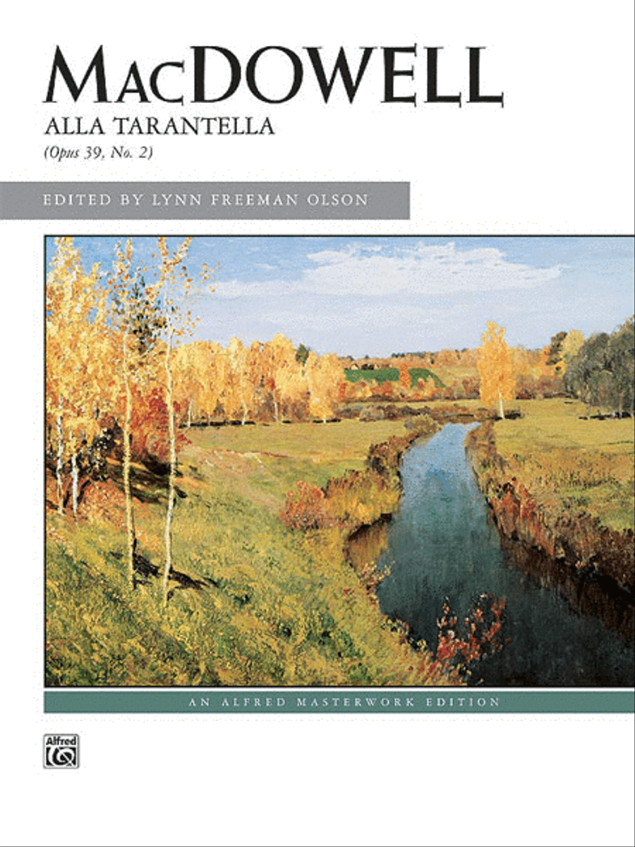 Alla Tarantella, Op. 39, No. 2 Small Ensemble scores gallery preview page 1