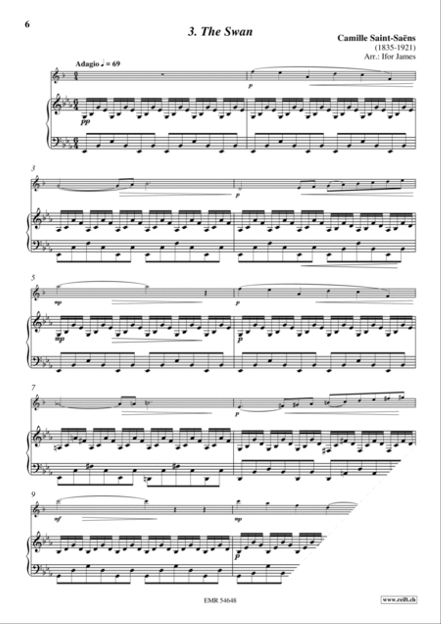 7 Pieces Clarinet Solo scores gallery preview page 6