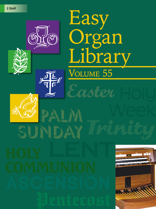 Book cover for Easy Organ Library, Vol. 55