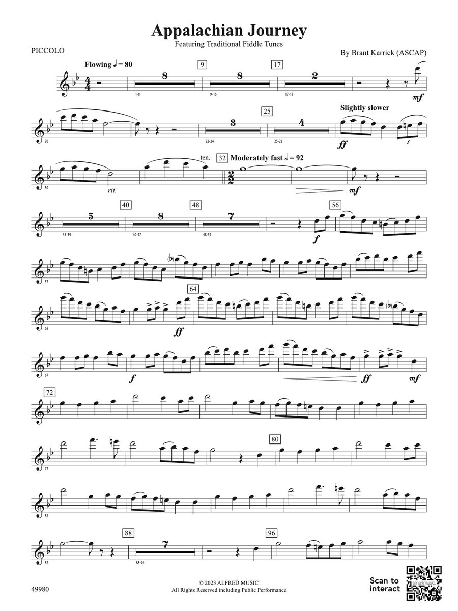 Appalachian Journey: Piccolo