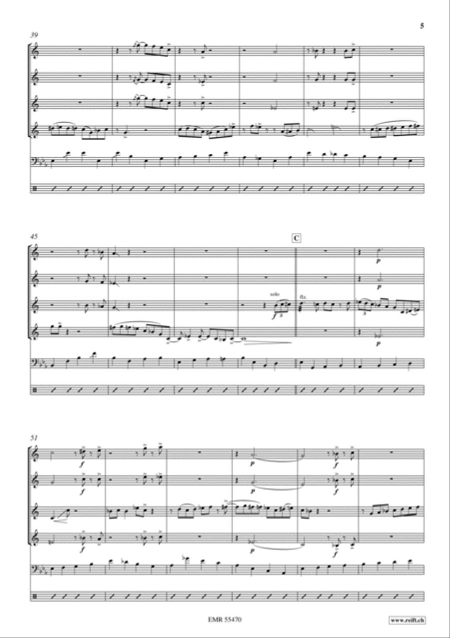 8 O' Clock Jump Horn scores gallery preview page 5