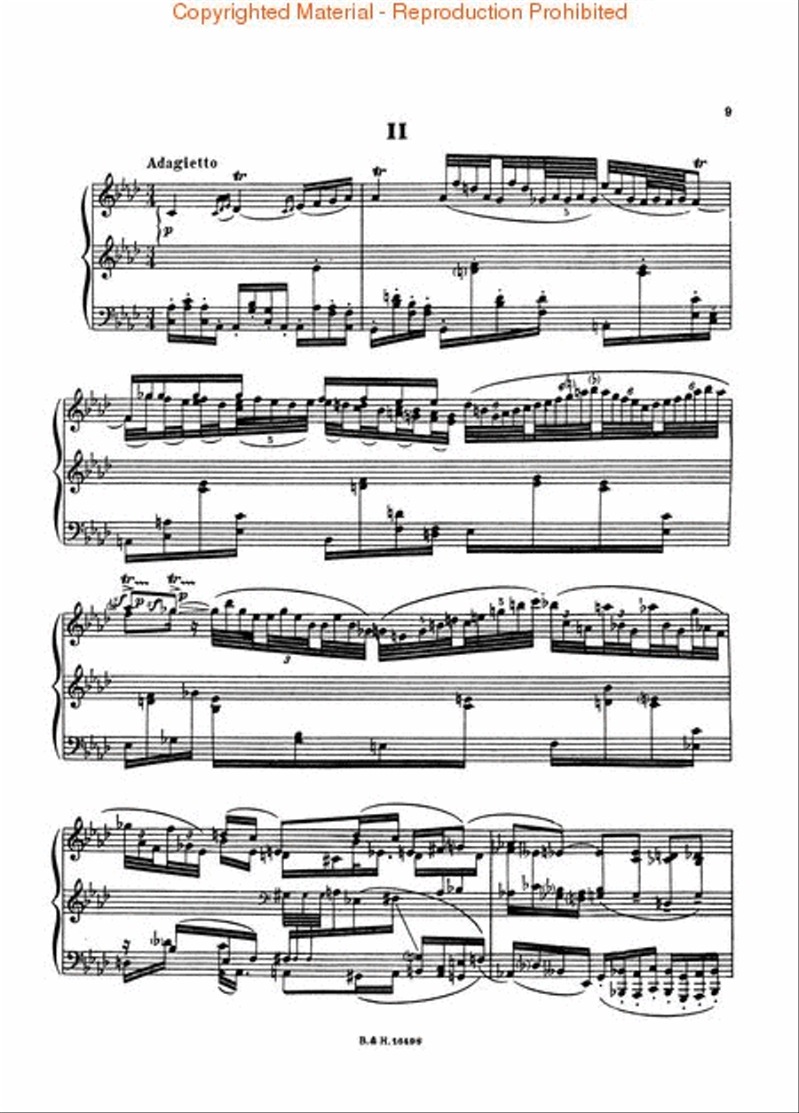 Sonata for the Piano Piano Solo scores gallery preview page 3