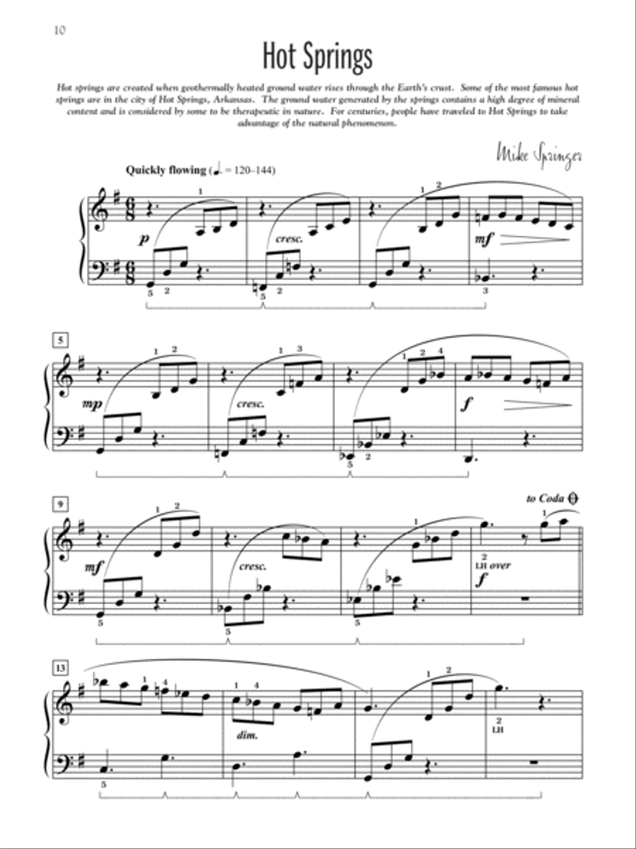 Ozarks Sonatina Piano Solo scores gallery preview page 5