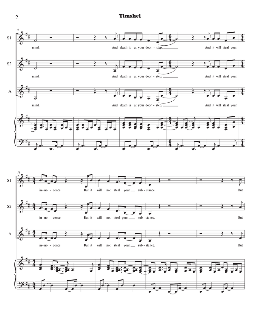 Timshel Timshel SSA scores gallery preview page 2
