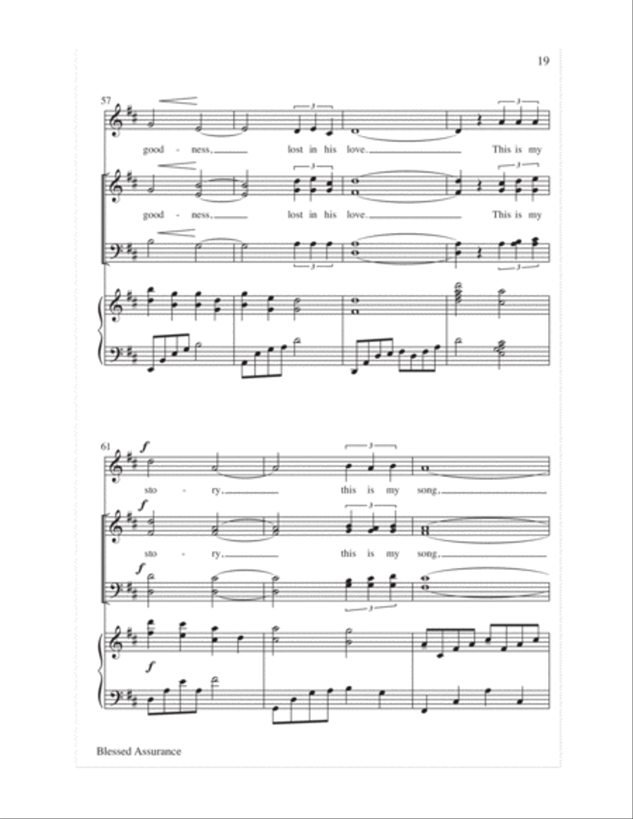 Let the Children Sing 4-Part scores gallery preview page 21