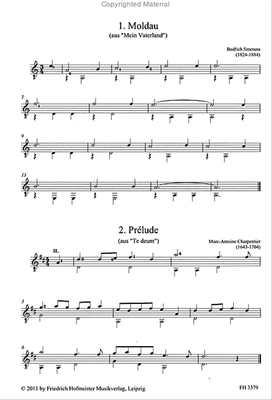 Klassik-Hits Guitar scores gallery preview page 2