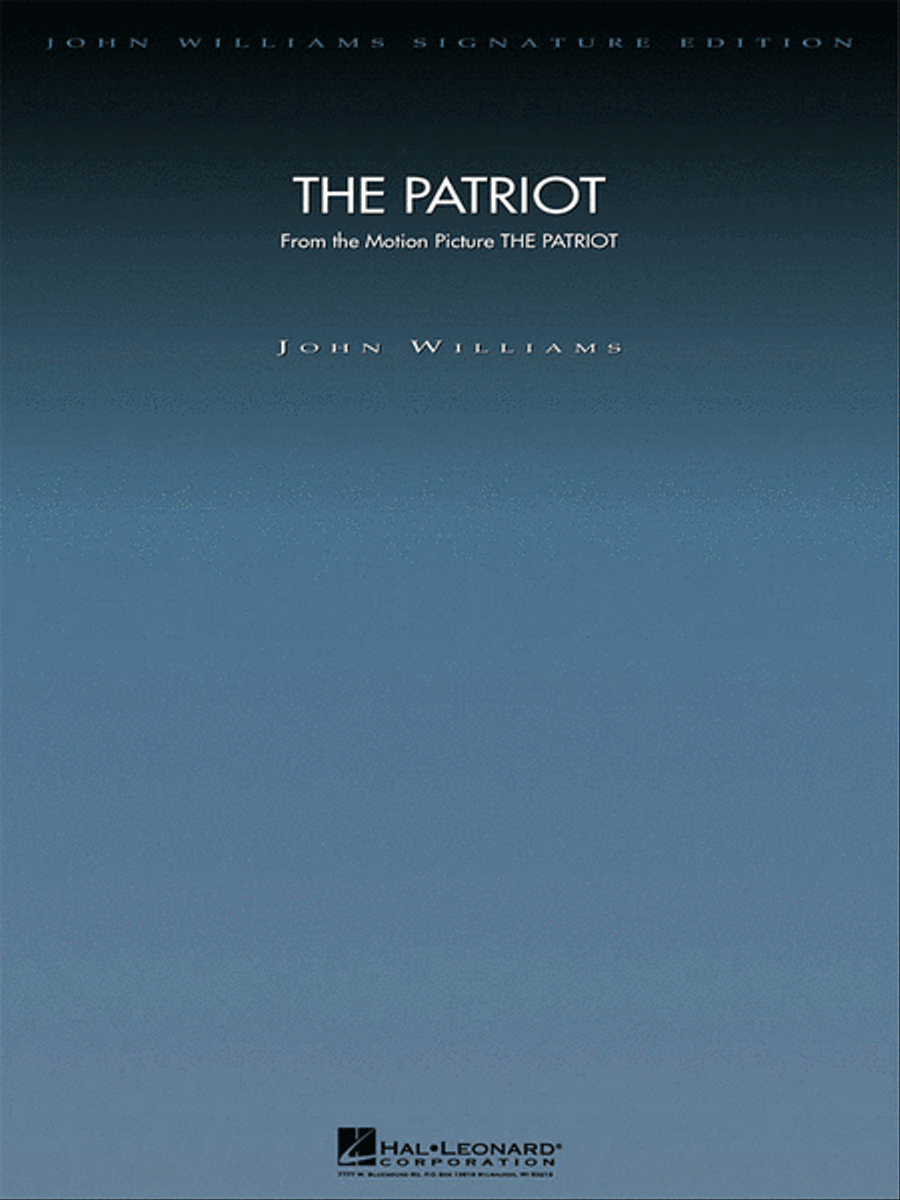 The Patriot by John Williams Full Orchestra - Sheet Music