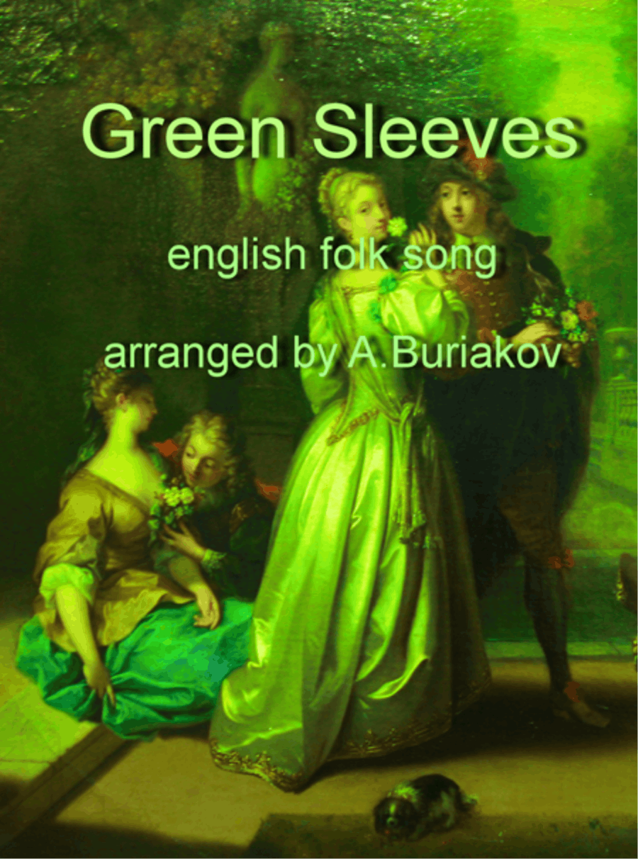 Green Sleeves Alto Saxophone scores gallery preview page 1