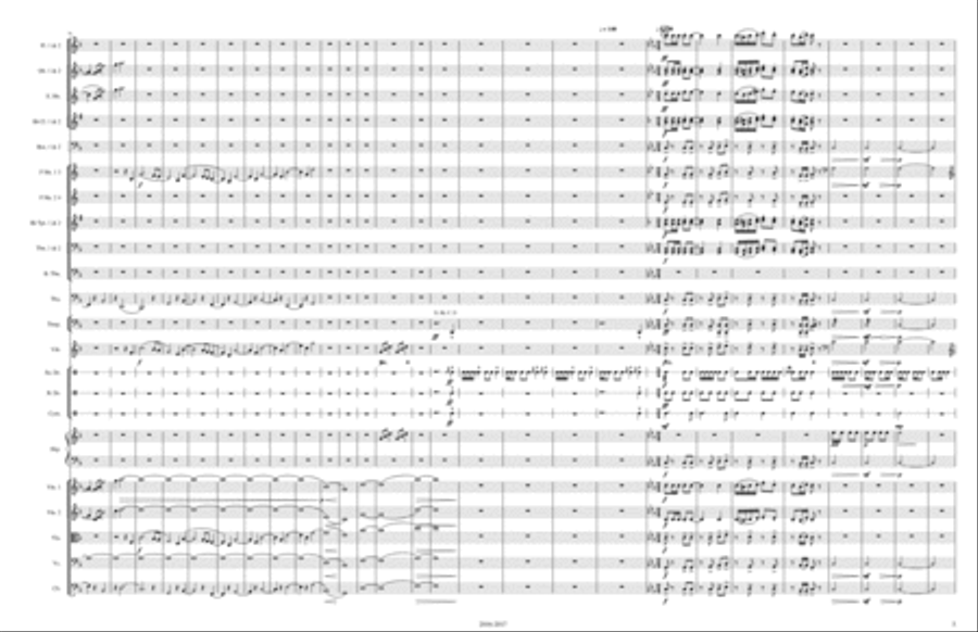 The Dogs of War Full Orchestra scores gallery preview page 5