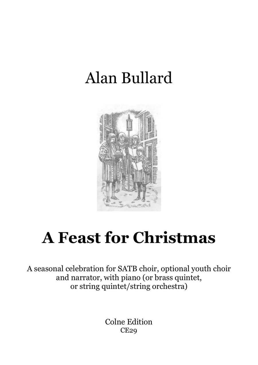 A Feast for Christmas (a seasonal entertainment for SATB & optional youth choir) 4-Part scores gallery preview page 1
