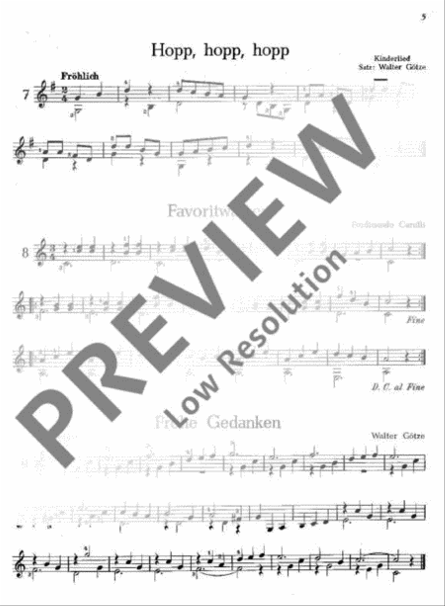 Guitar Playing for Beginners Easy Guitar scores gallery preview page 6