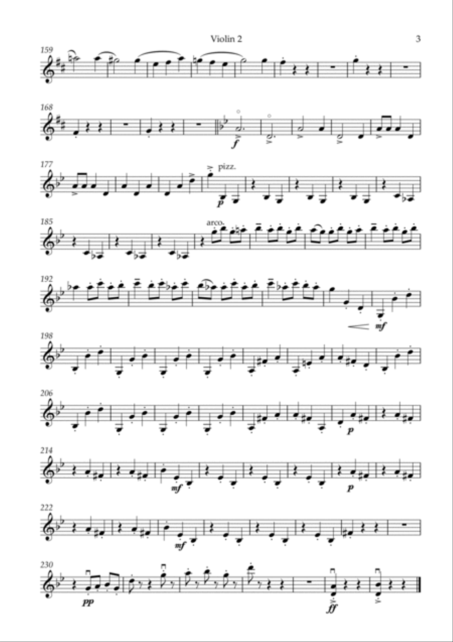 Dance Macabre - String Quartet String Quartet scores gallery preview page 6