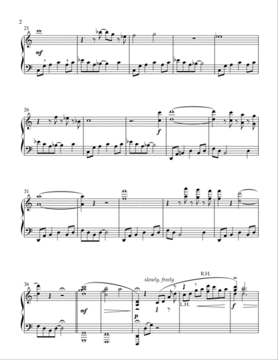 Drowsy in the Heat Drowsy in the Heat Piano Solo scores gallery preview page 2