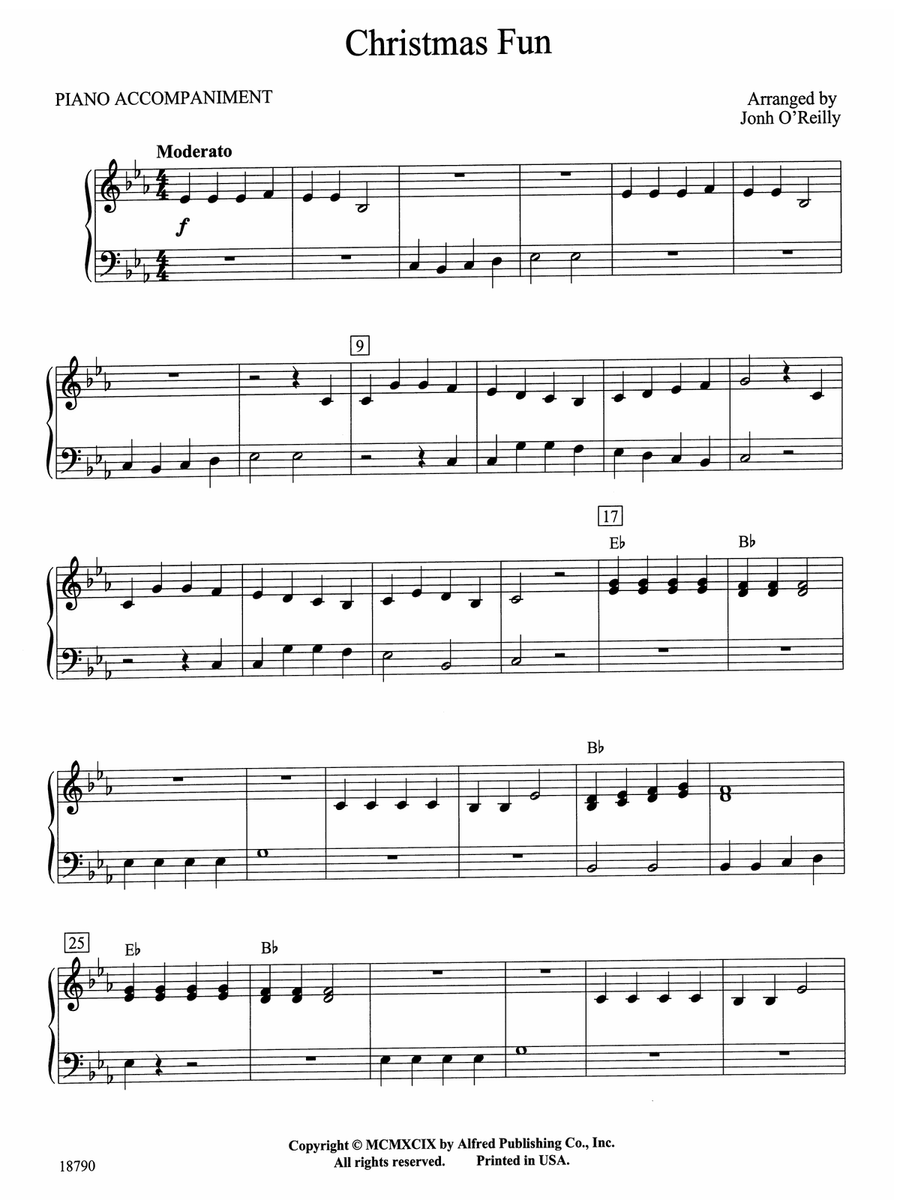 Christmas Fun: Piano Accompaniment