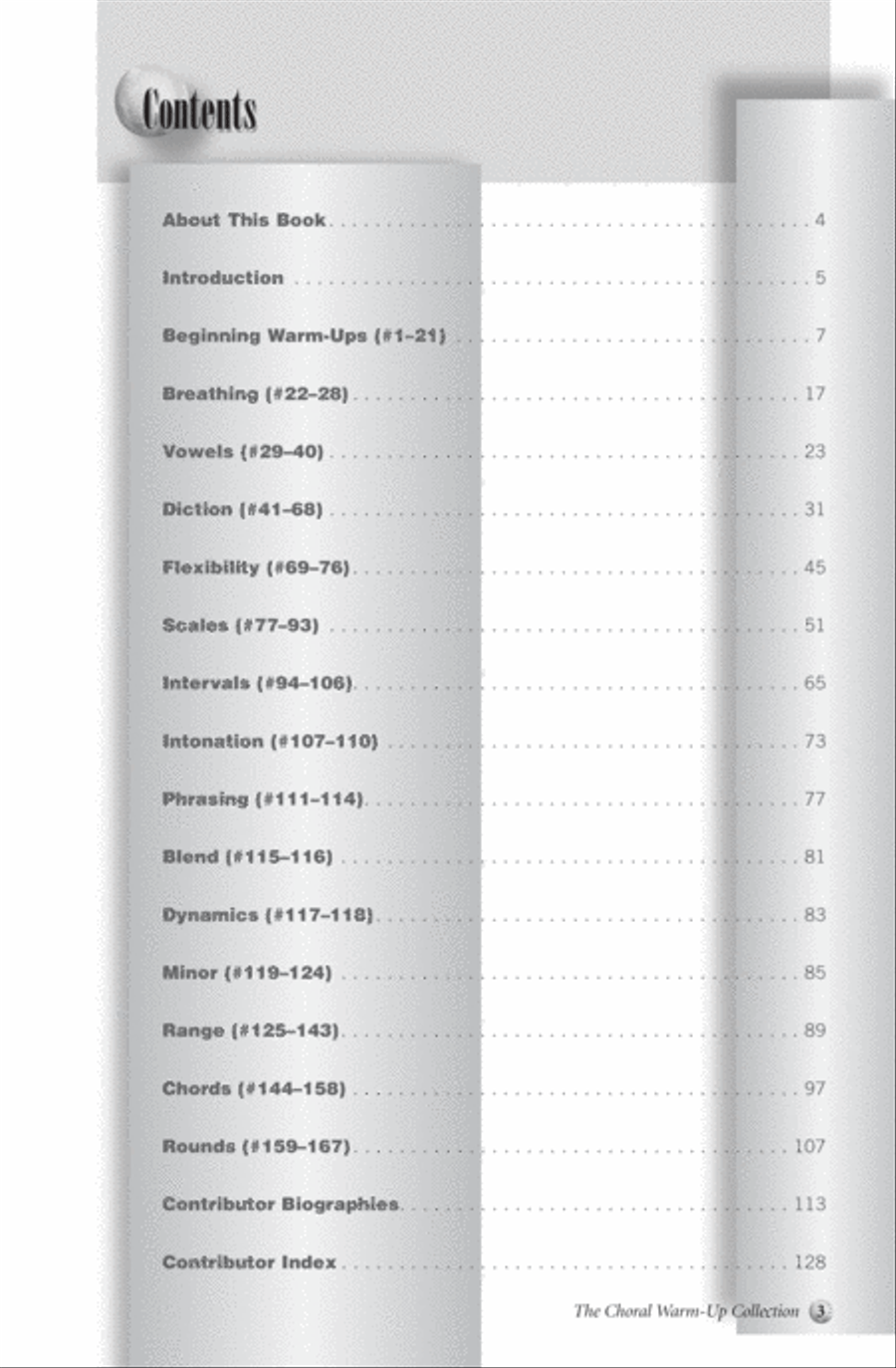 The Choral Warm-Up Collection Choir scores gallery preview page 3