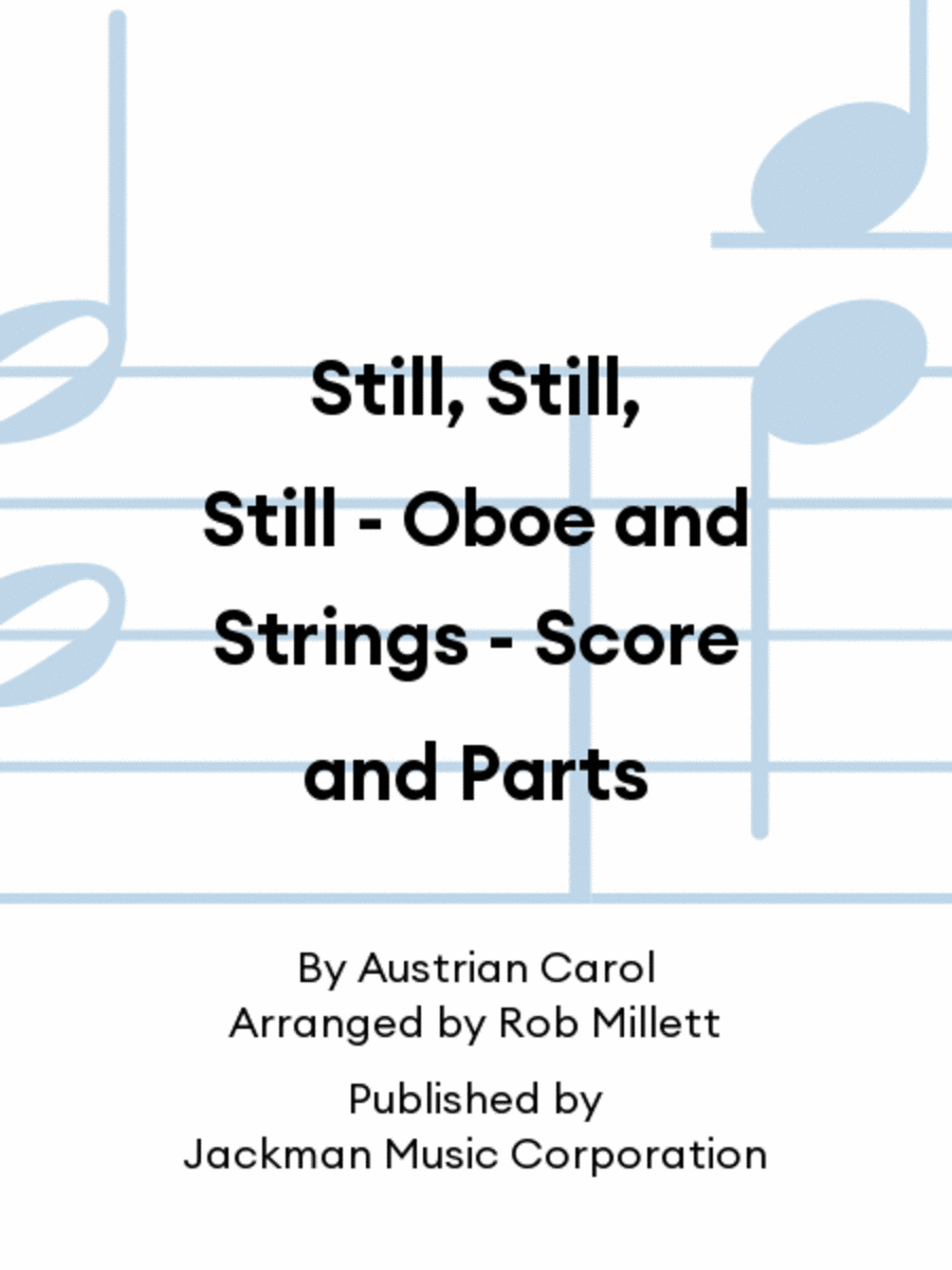 Still, Still, Still - Oboe and Strings - Score and Parts Oboe Solo scores gallery preview page 1