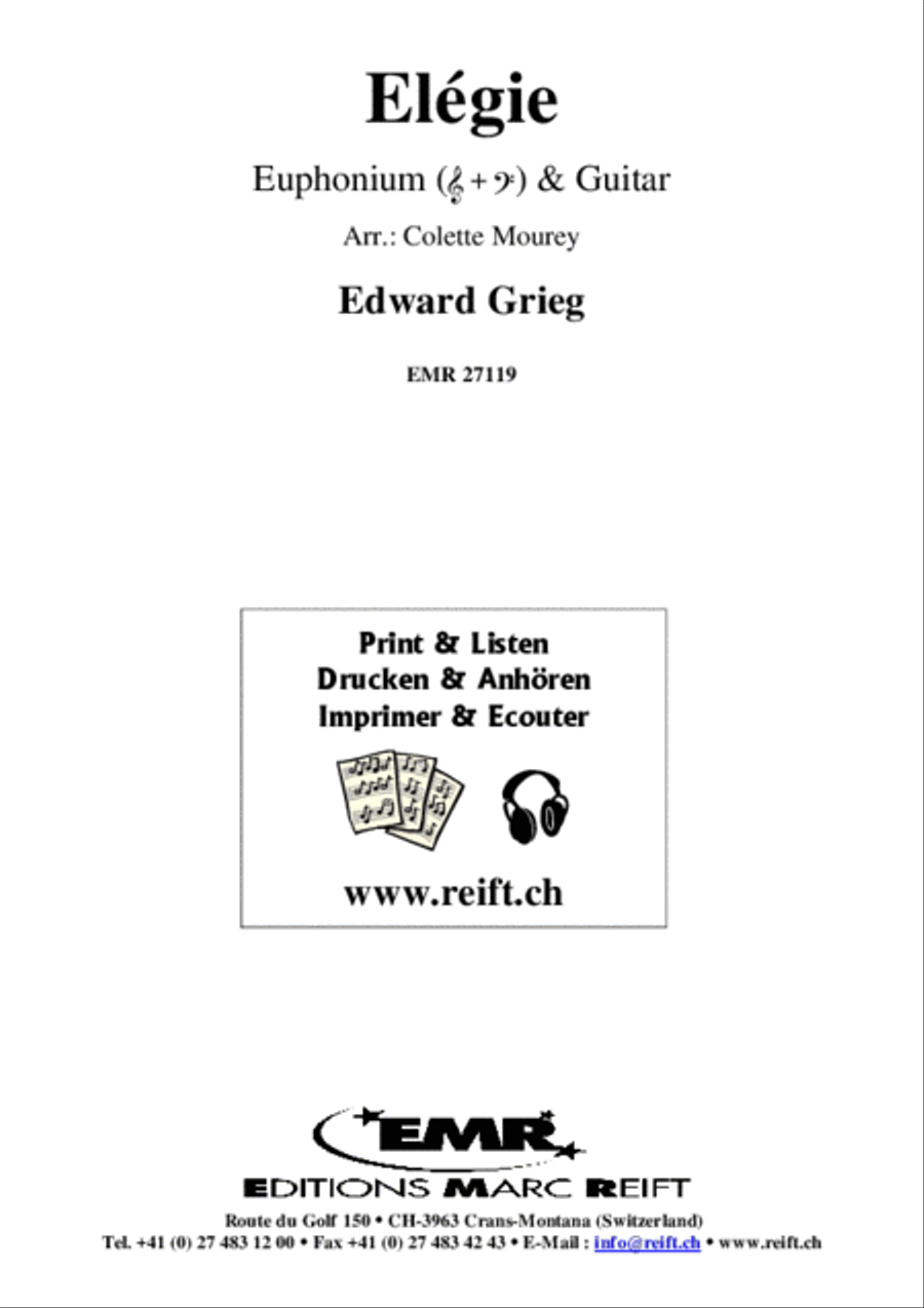 Elegie Elegie Euphonium scores gallery preview page 2