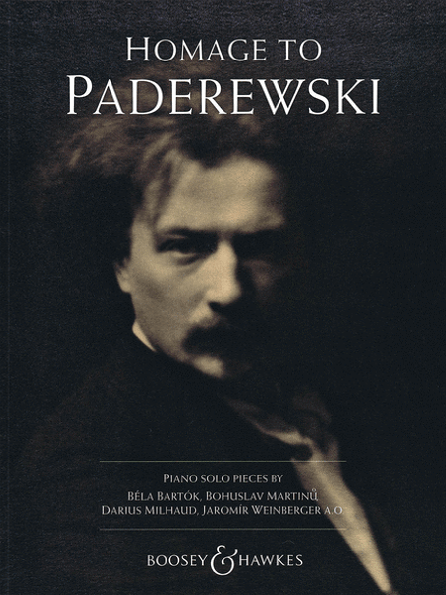 Homage to Paderewski Piano Solo scores gallery preview page 1