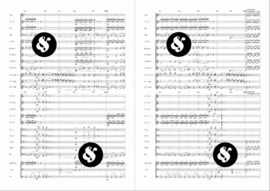 Mamma Mia! Concert Band scores gallery preview page 12