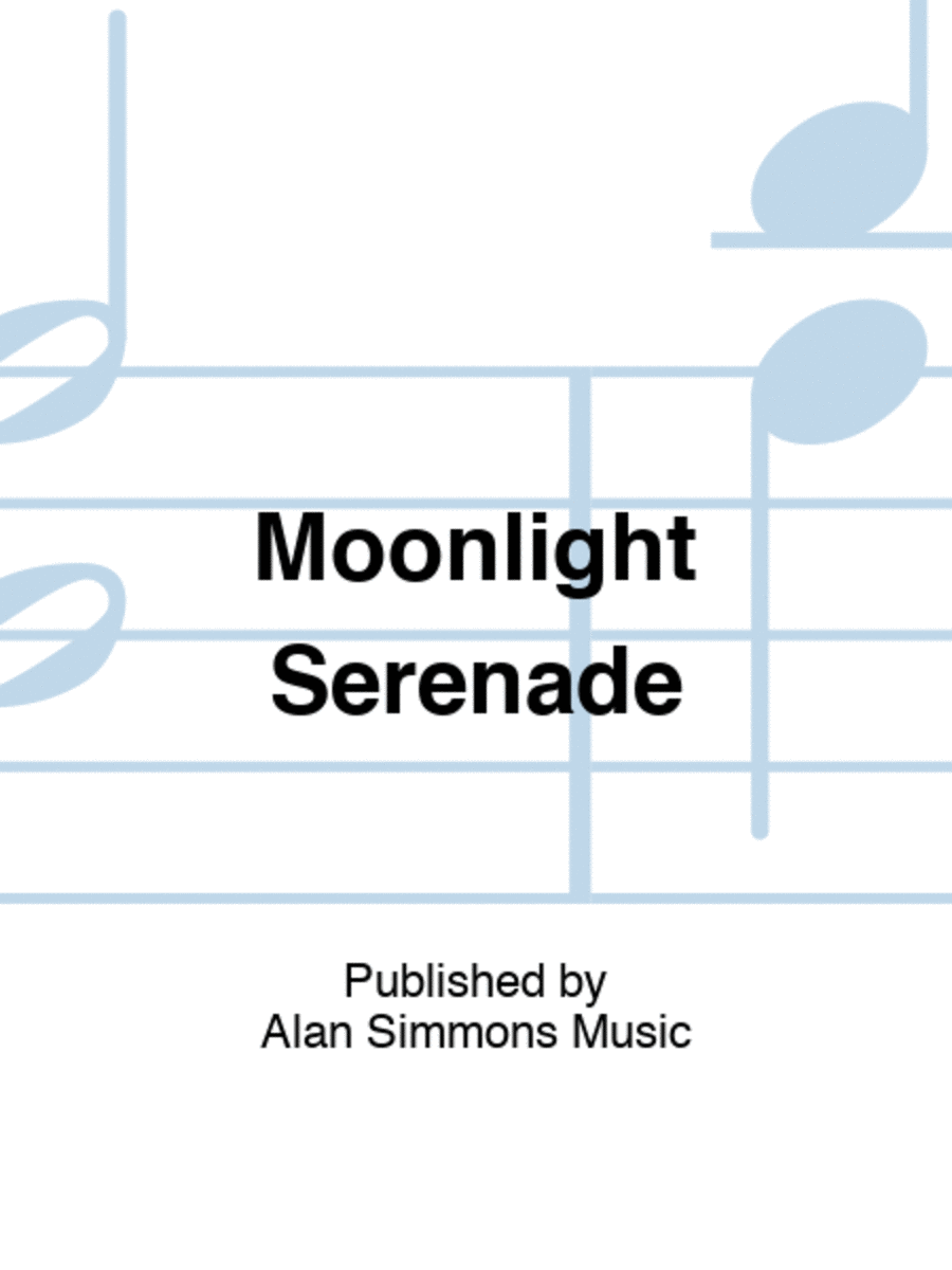 Moonlight Serenade Moonlight Serenade 4-Part scores gallery preview page 1